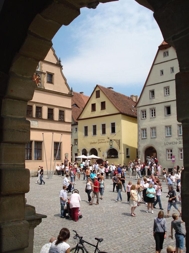 Hotel Goldenes Lamm Rothenburg ob der Tauber Bagian luar foto