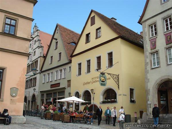 Hotel Goldenes Lamm Rothenburg ob der Tauber Bagian luar foto